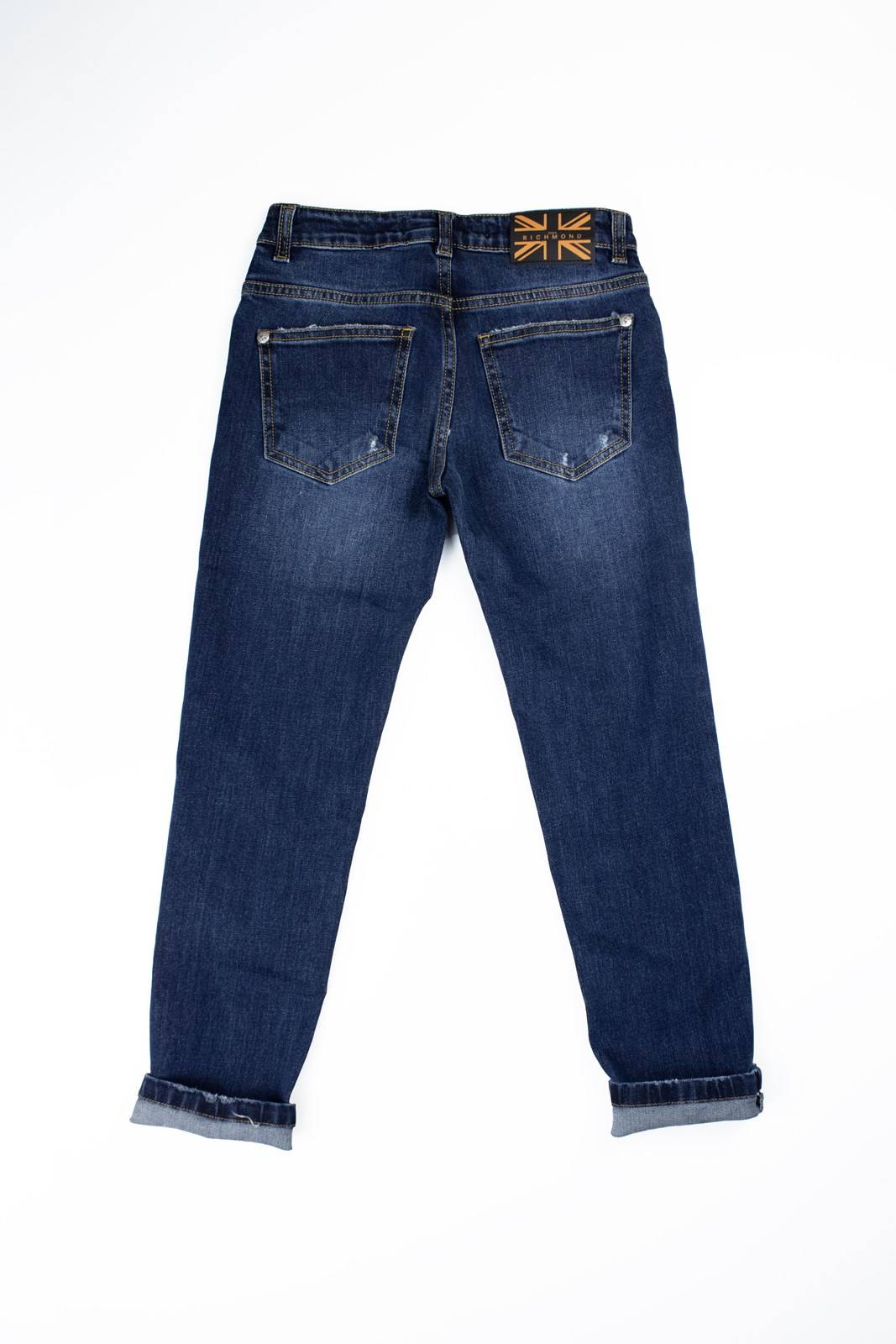 JEANS JOHN RICHMOND RBA22173JE DENIM BLUE MEDIUM-1