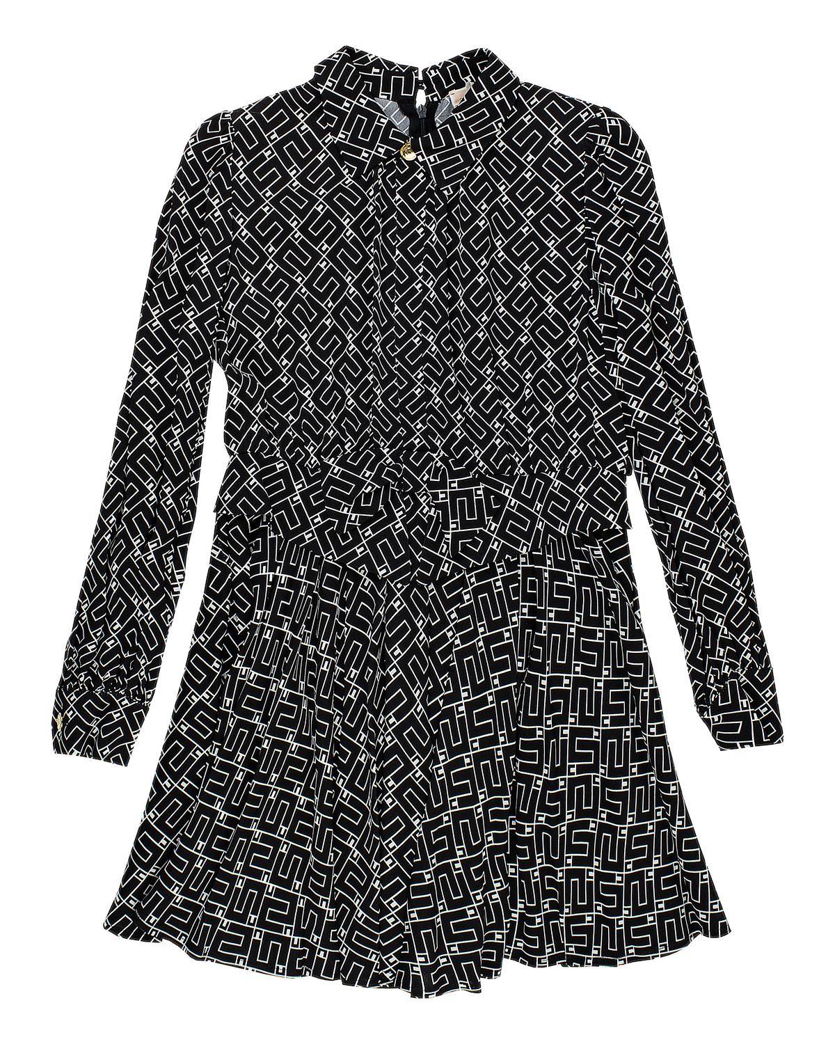 ABITO ELISABETTA FRANCHI EFAB490 NERO/BURRO-0