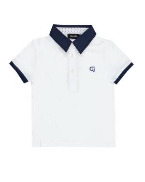 POLO GAUDÌ GABM05203 WHITE-mini