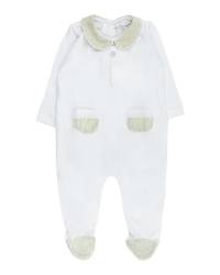 BIANCO/VERDE FOGLIA