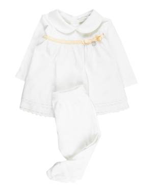COMPLETO COCCODÉ C59052 PANNA/ROSA PESCA