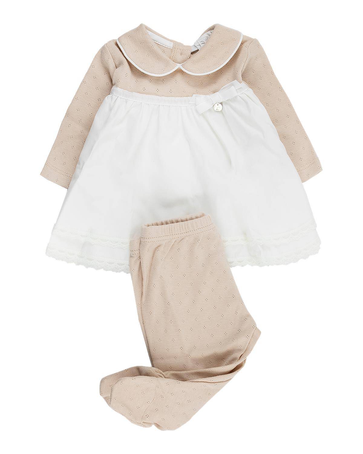 COMPLETO COCCODÉ C59052 ROSA/BIANCO