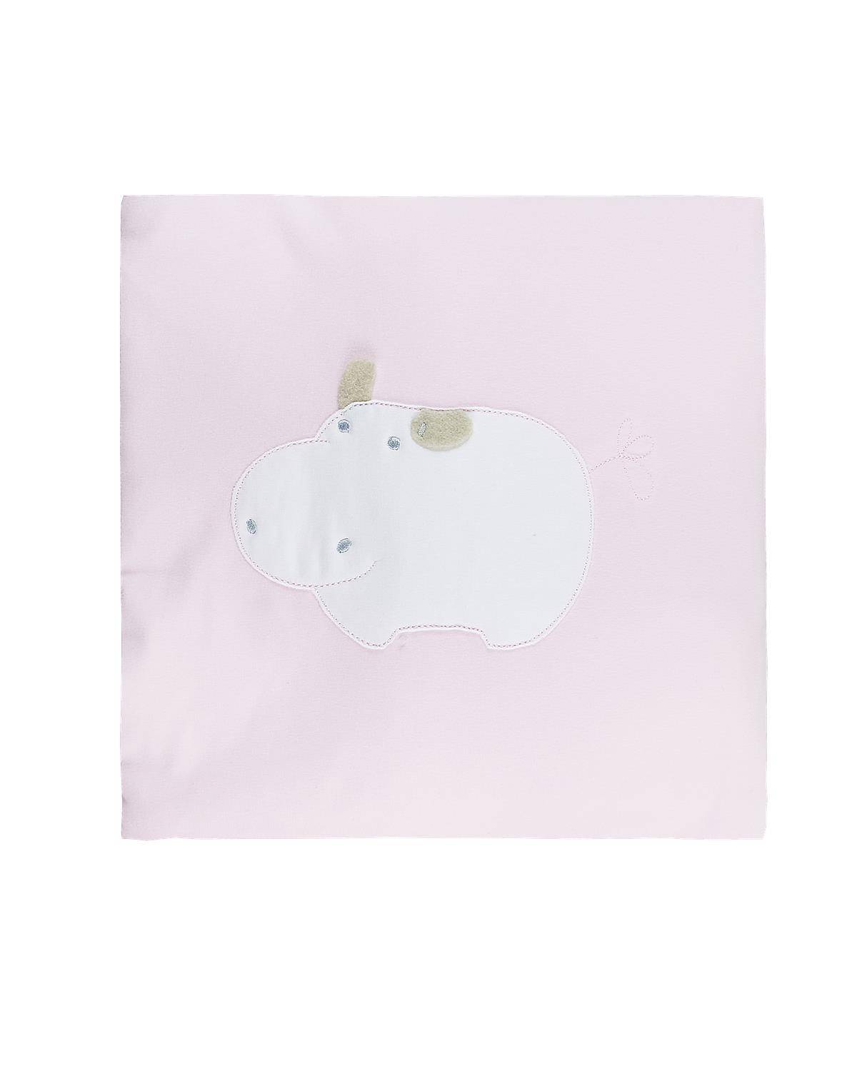 COPERTA COCCODÉ C59454 BIANCO/ROSA