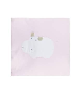 COPERTA COCCODÉ C59454 BIANCO/ROSA