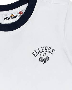T-SHIRT ELLESSE EHB201S24 OPTICAL WHITE-2-mini