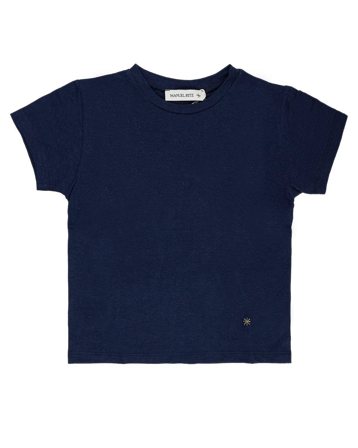 T-SHIRT MANUEL RITZ MR2634 BLU