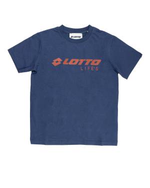 T-SHIRT LOTTO LT0120 NAVY BLUE