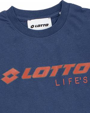 T-SHIRT LOTTO LT0120 NAVY BLUE-2-mini