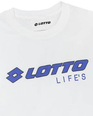 T-SHIRT LOTTO LT0120 WHITE-2-mini