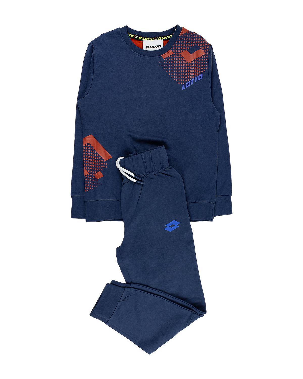 COMPLETO LOTTO LT0123 NAVY BLUE