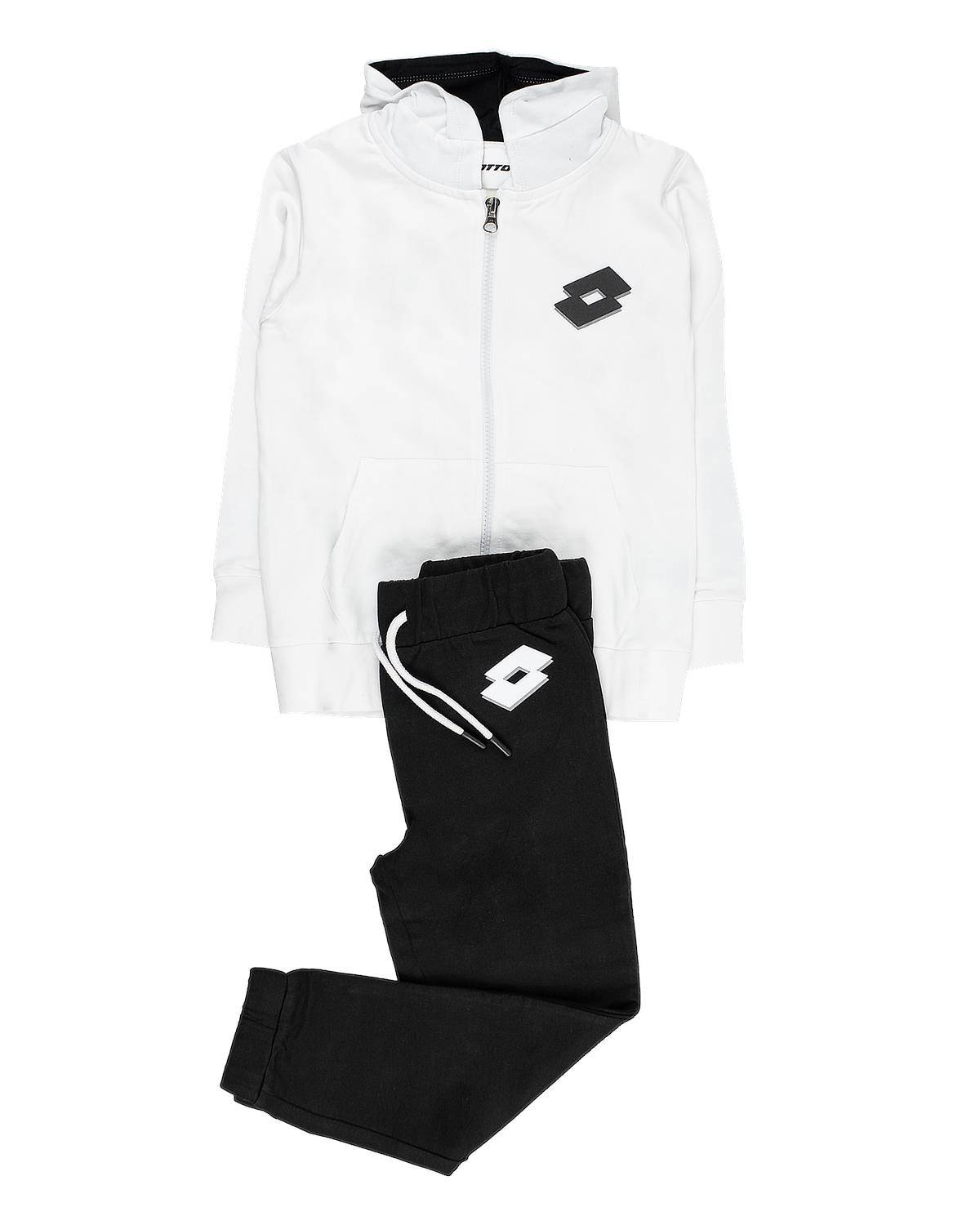 COMPLETO LOTTO LT0138 WHITE/BLACK