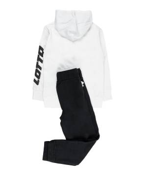 COMPLETO LOTTO LT0138 WHITE/BLACK-1-mini