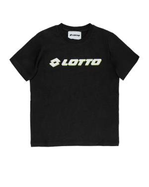 T-SHIRT LOTTO LT0141 BLACK