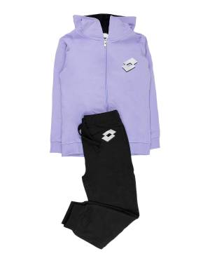 COMPLETO LOTTO LT0203 VIOLET/BLACK