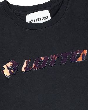 T-SHIRT LOTTO LT0206 BLACK-2-mini