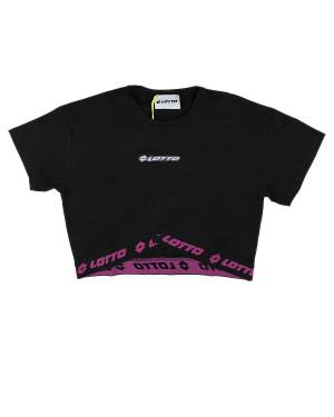 T-SHIRT LOTTO LT0269 BLACK