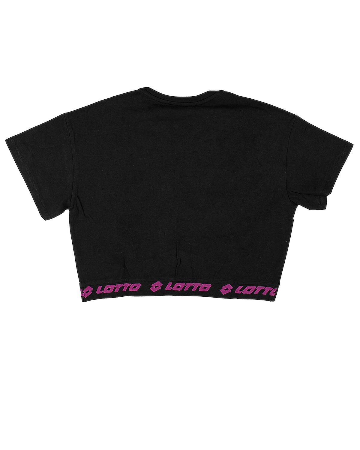 T-SHIRT LOTTO LT0269 BLACK-1