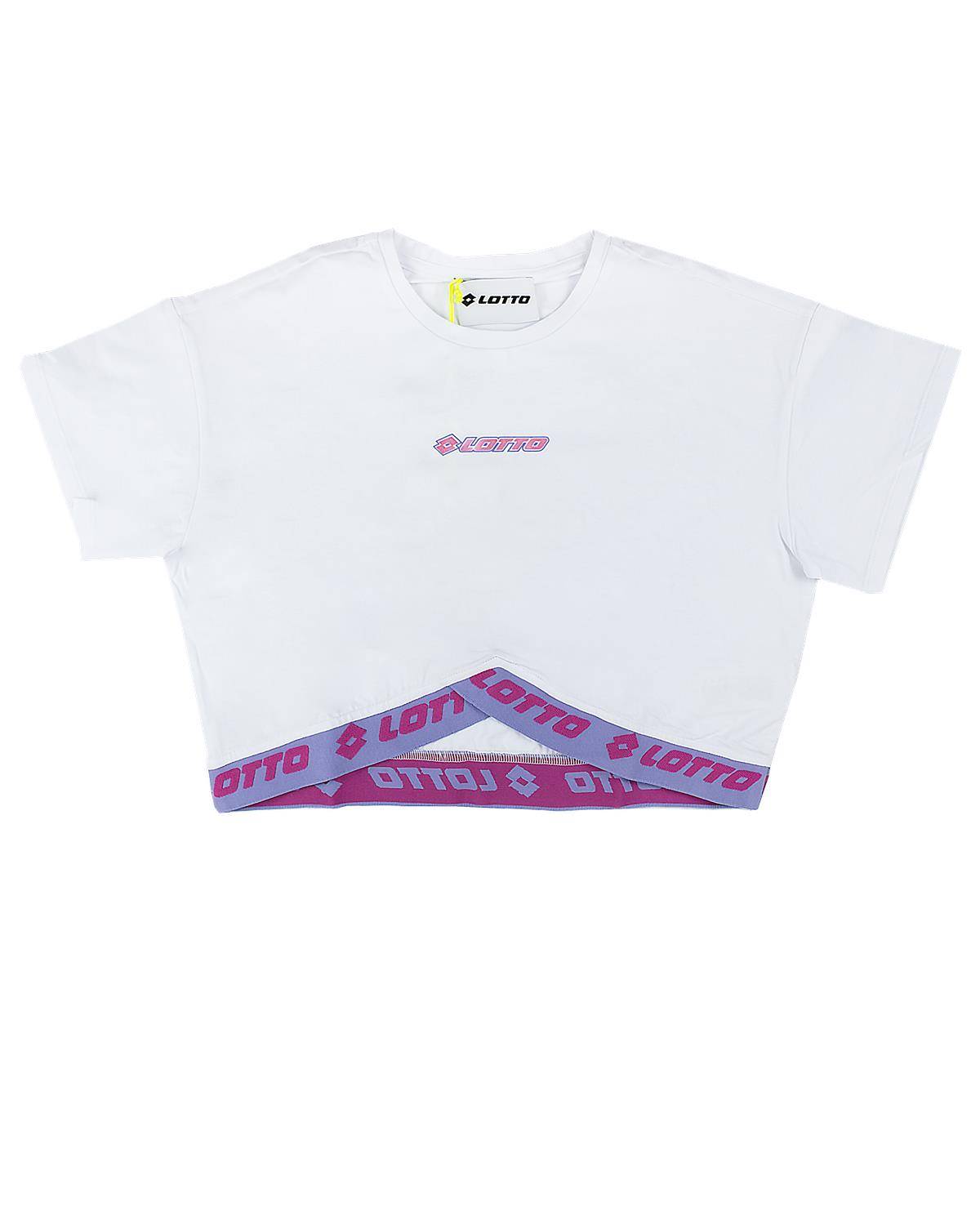 T-SHIRT LOTTO LT0269 WHITE