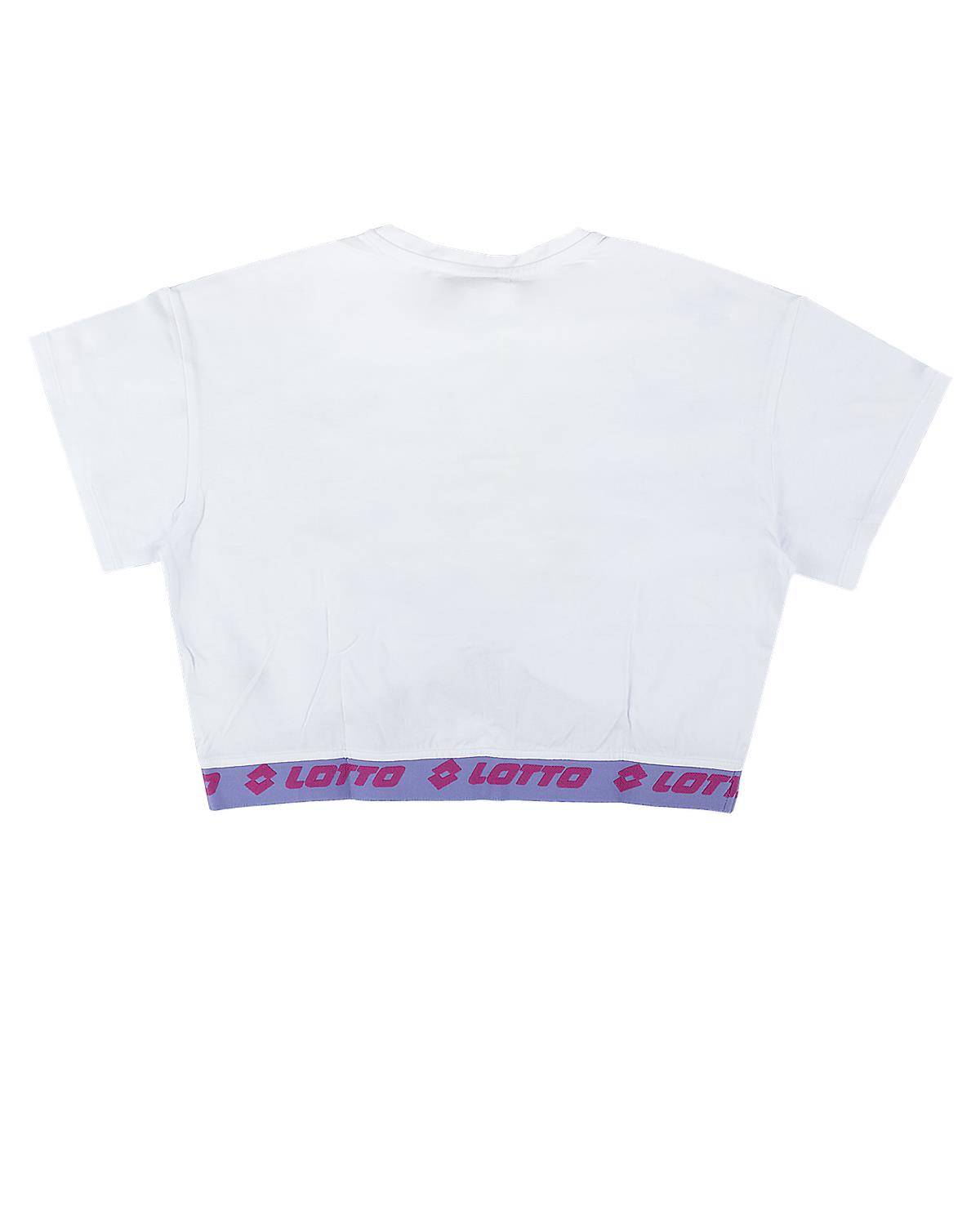 T-SHIRT LOTTO LT0269 WHITE-1