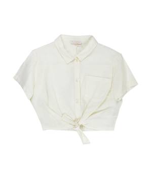 CAMICIA PLEASE CC43270G BIANCO LANA