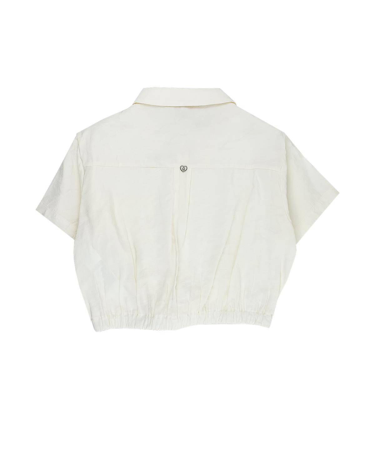CAMICIA PLEASE CC43270G BIANCO LANA-1