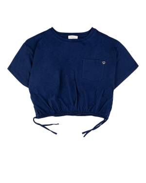 T-SHIRT PLEASE MB89030G BLU NAVY