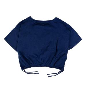 T-SHIRT PLEASE MB89030G BLU NAVY-1-mini