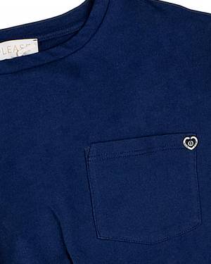 T-SHIRT PLEASE MB89030G BLU NAVY-2-mini
