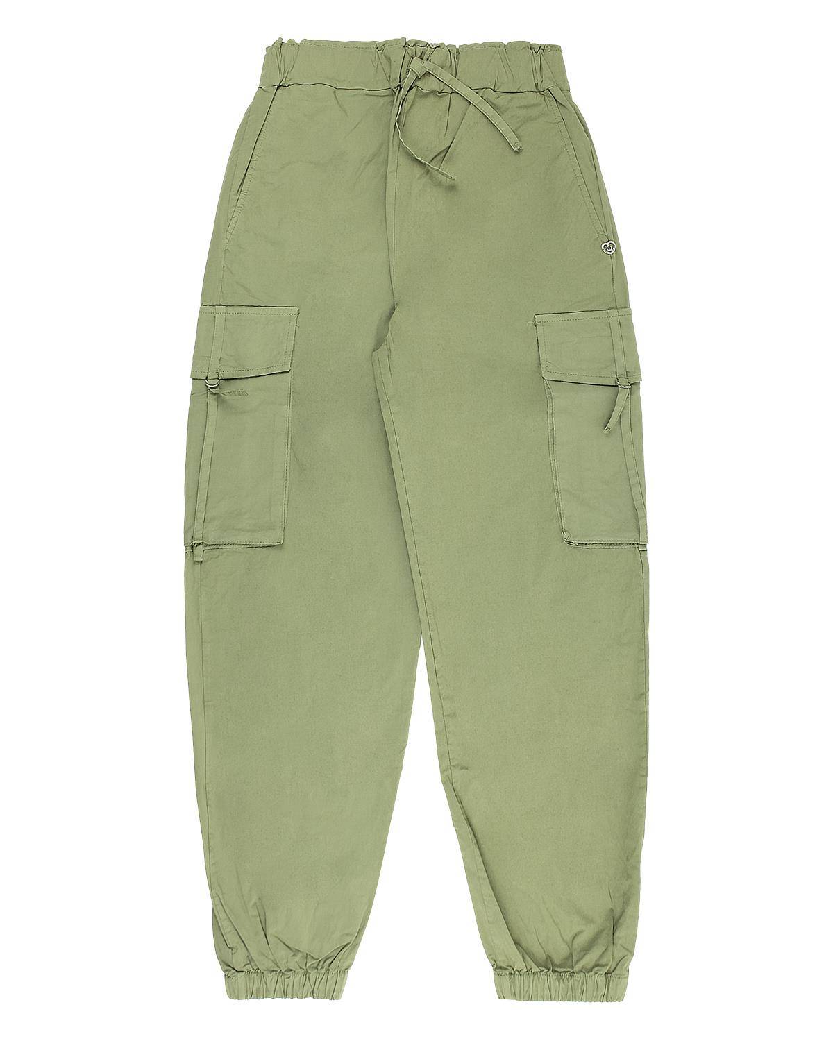 PANTALONE PLEASE PE13270G VERDE KAKI