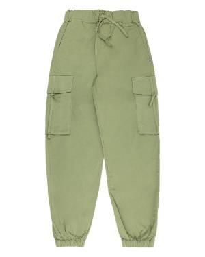 PANTALONE PLEASE PE13270G VERDE KAKI