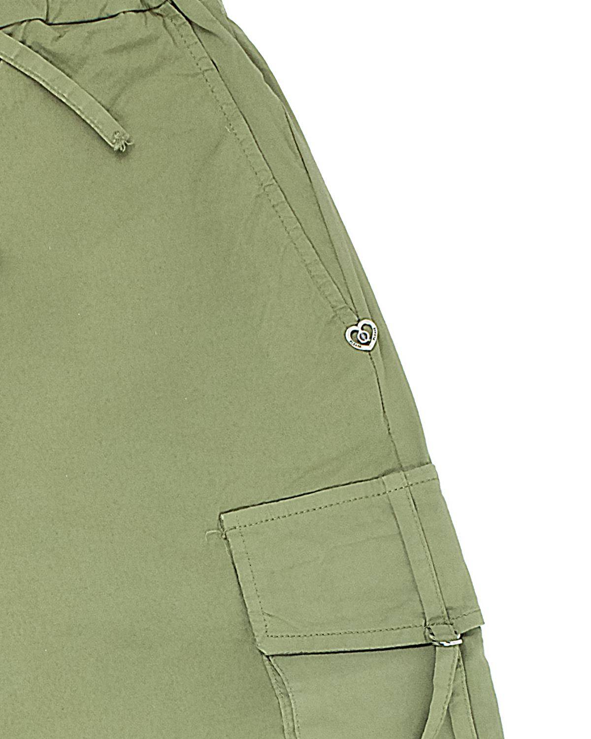 PANTALONE PLEASE PE13270G VERDE KAKI-2