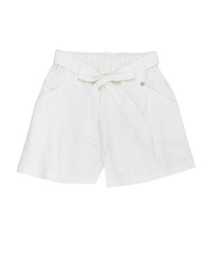 PANTALONCINO PLEASE RE21300G BIANCO LANA-mini