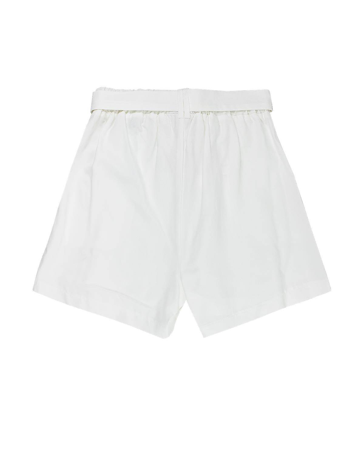PANTALONCINO PLEASE RE21300G BIANCO LANA-1