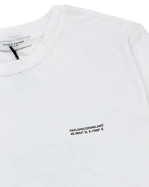T-SHIRT PAOLO PECORA PP3659 BIANCO-2-mini
