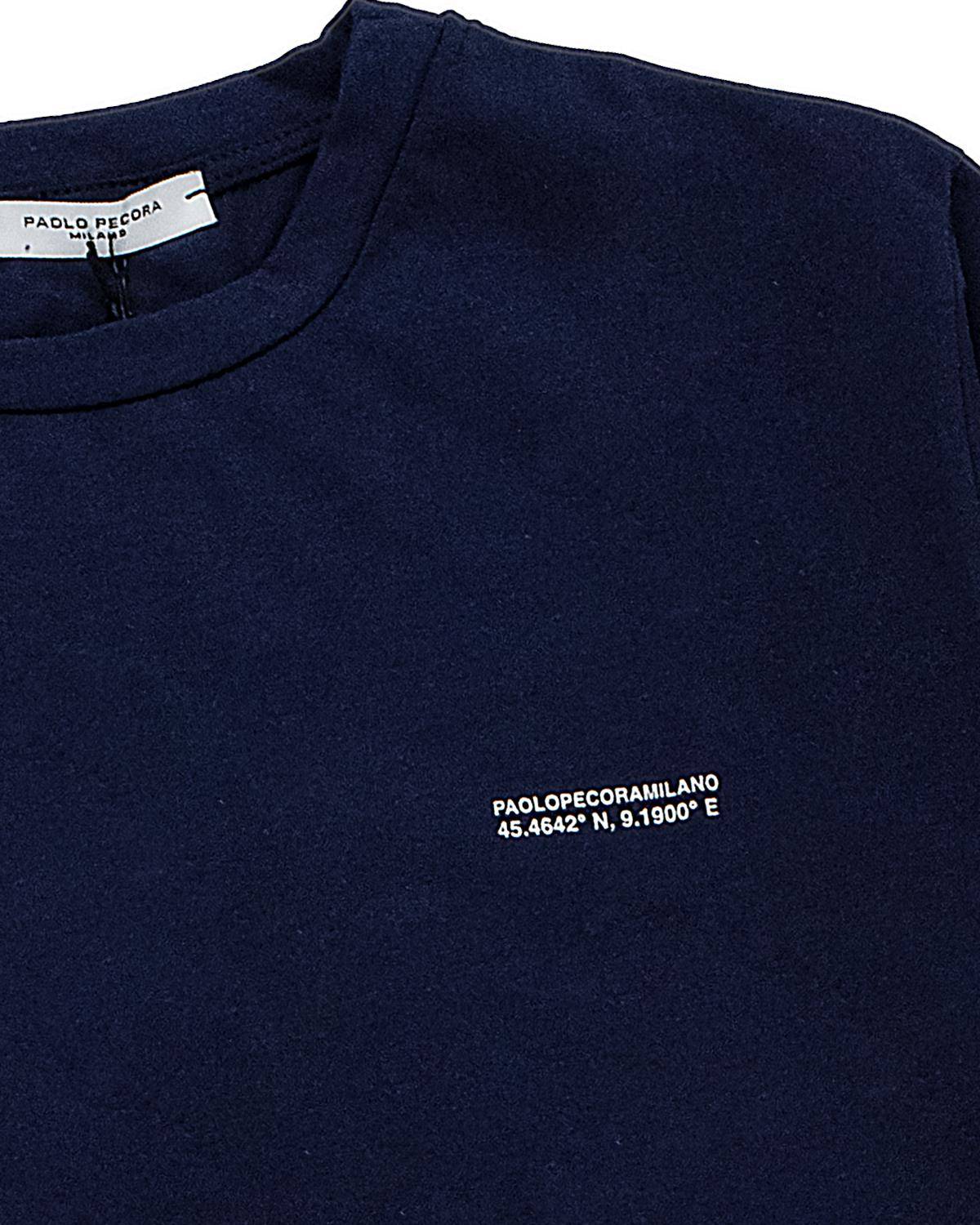 T-SHIRT PAOLO PECORA PP3659 BLU-2