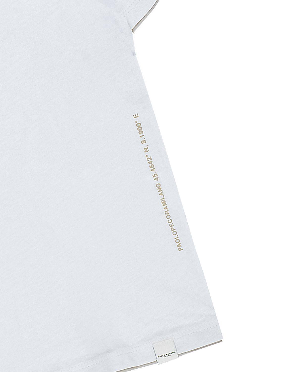 T-SHIRT PAOLO PECORA PP3677 BIANCO-SABBIA-2