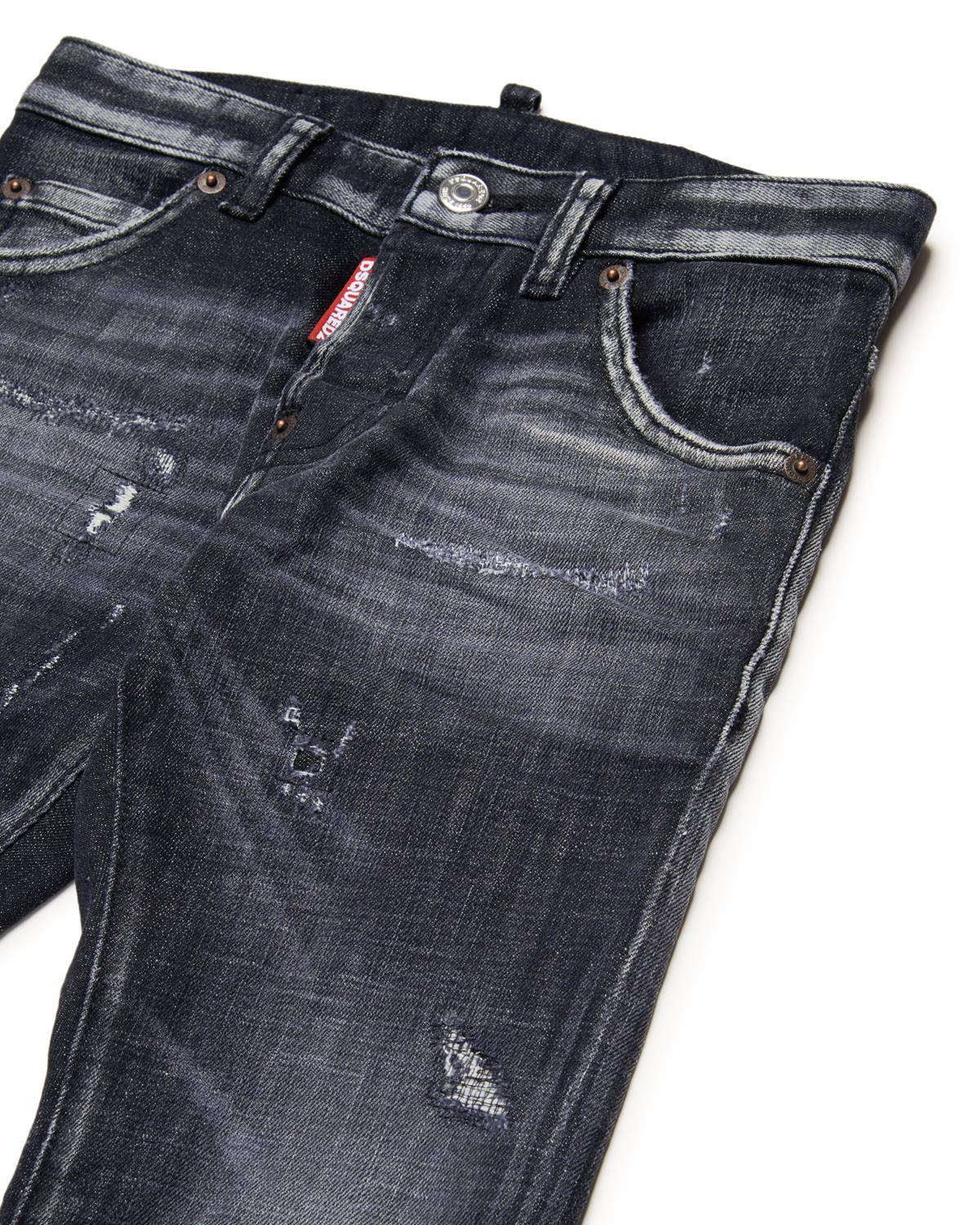 JEANS DSQUARED2 DQ0236 DENIM BLACK-2