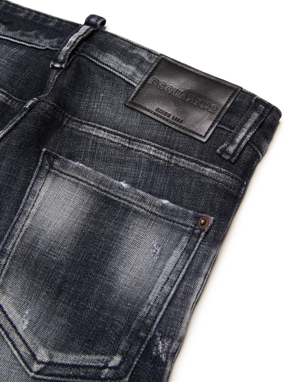 JEANS DSQUARED2 DQ0236 DENIM BLACK-3