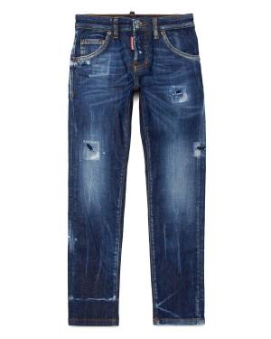 JEANS DSQUARED2 DQ0236 BLUE DENIM