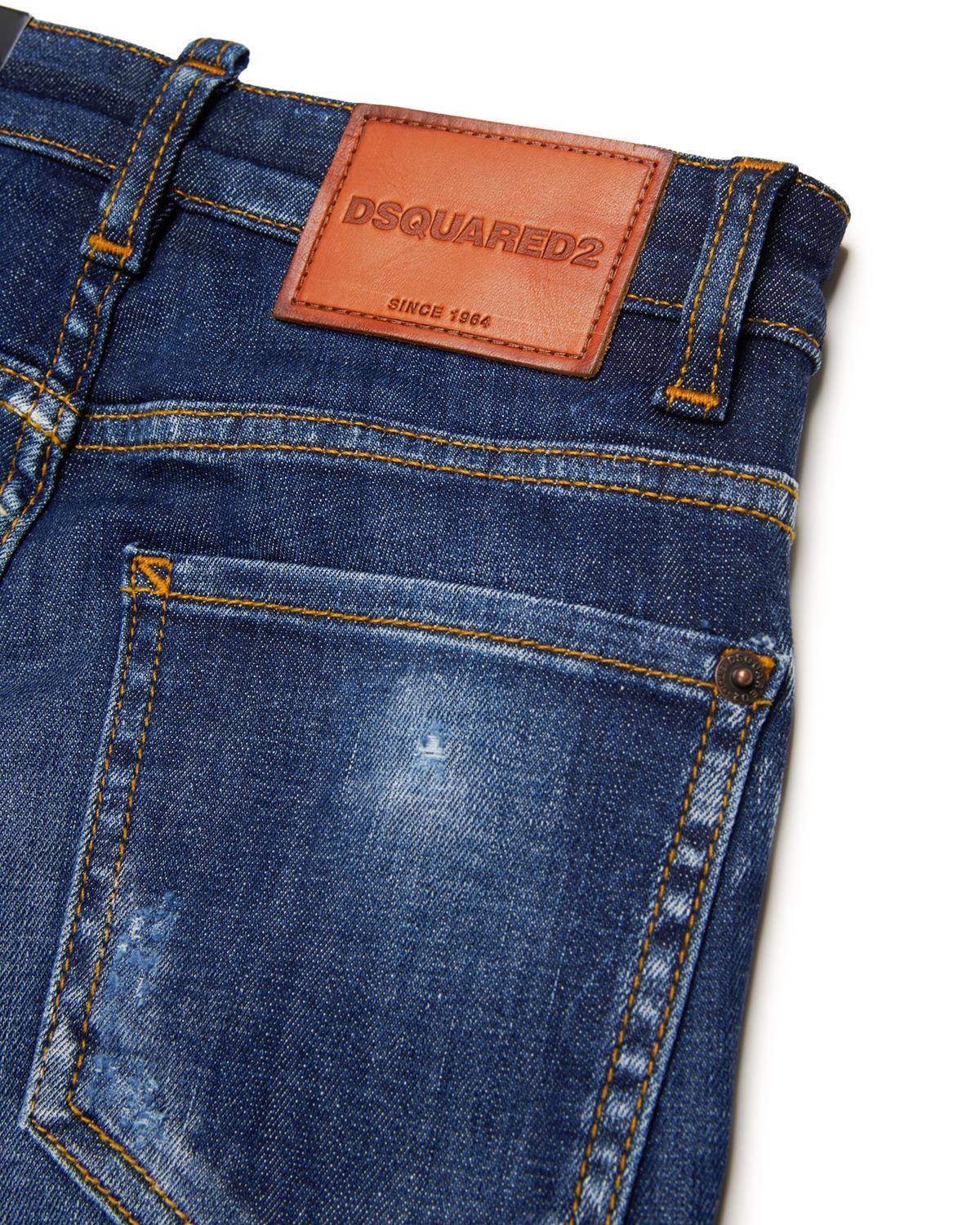 JEANS DSQUARED2 DQ0236 BLUE DENIM-3