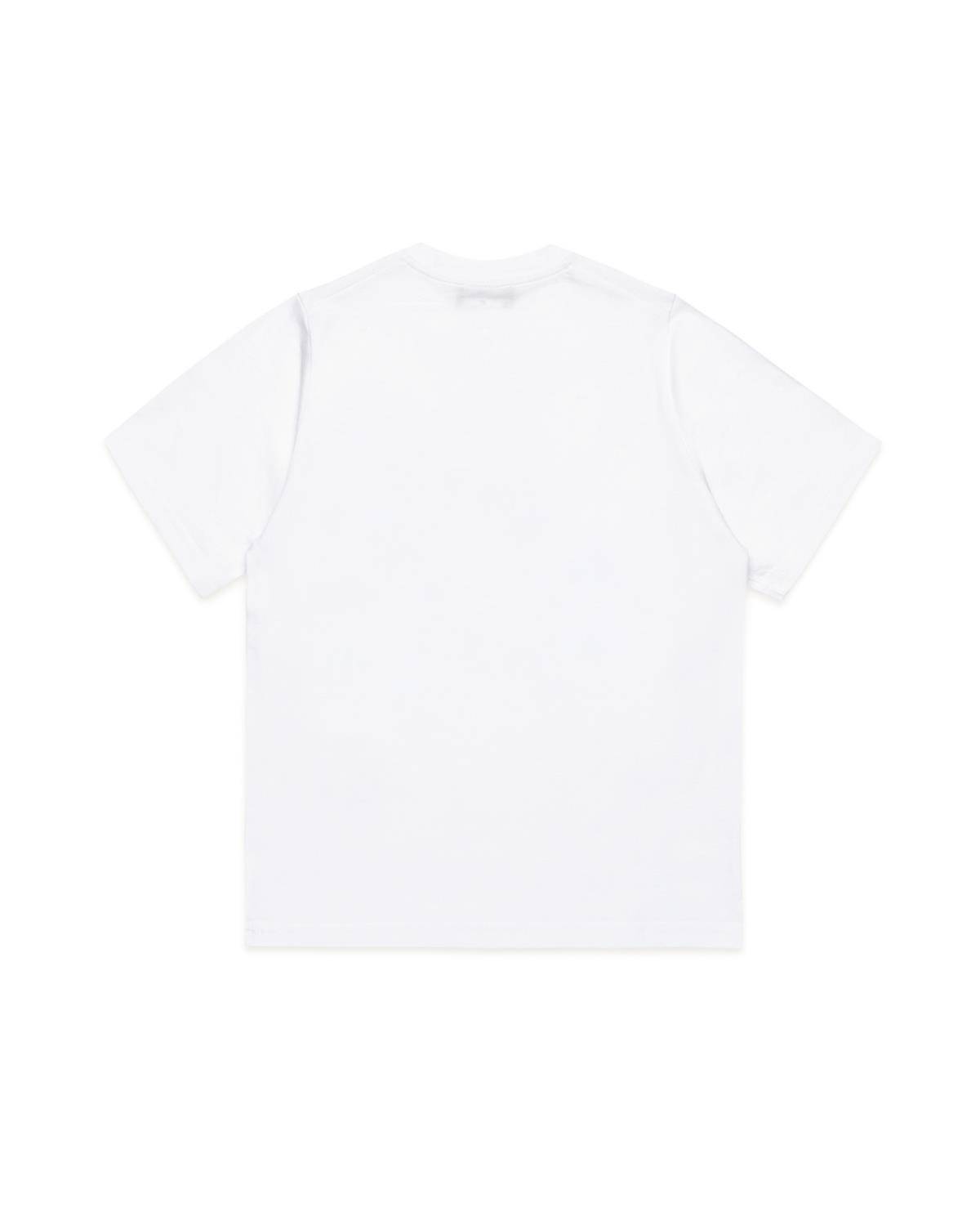 T-SHIRT DSQUARED2 DQ1983 BASE DQ100 WHITE+RED PRINT-1
