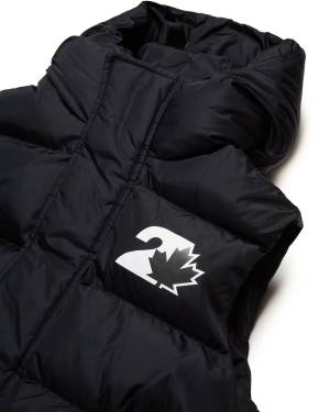 GILET DSQUARED2 DQ2448 BLACK-2-mini