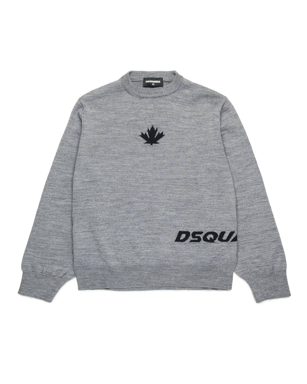 MAGLIA DSQUARED2 DQ2453 SMOKE GREY MELANGE