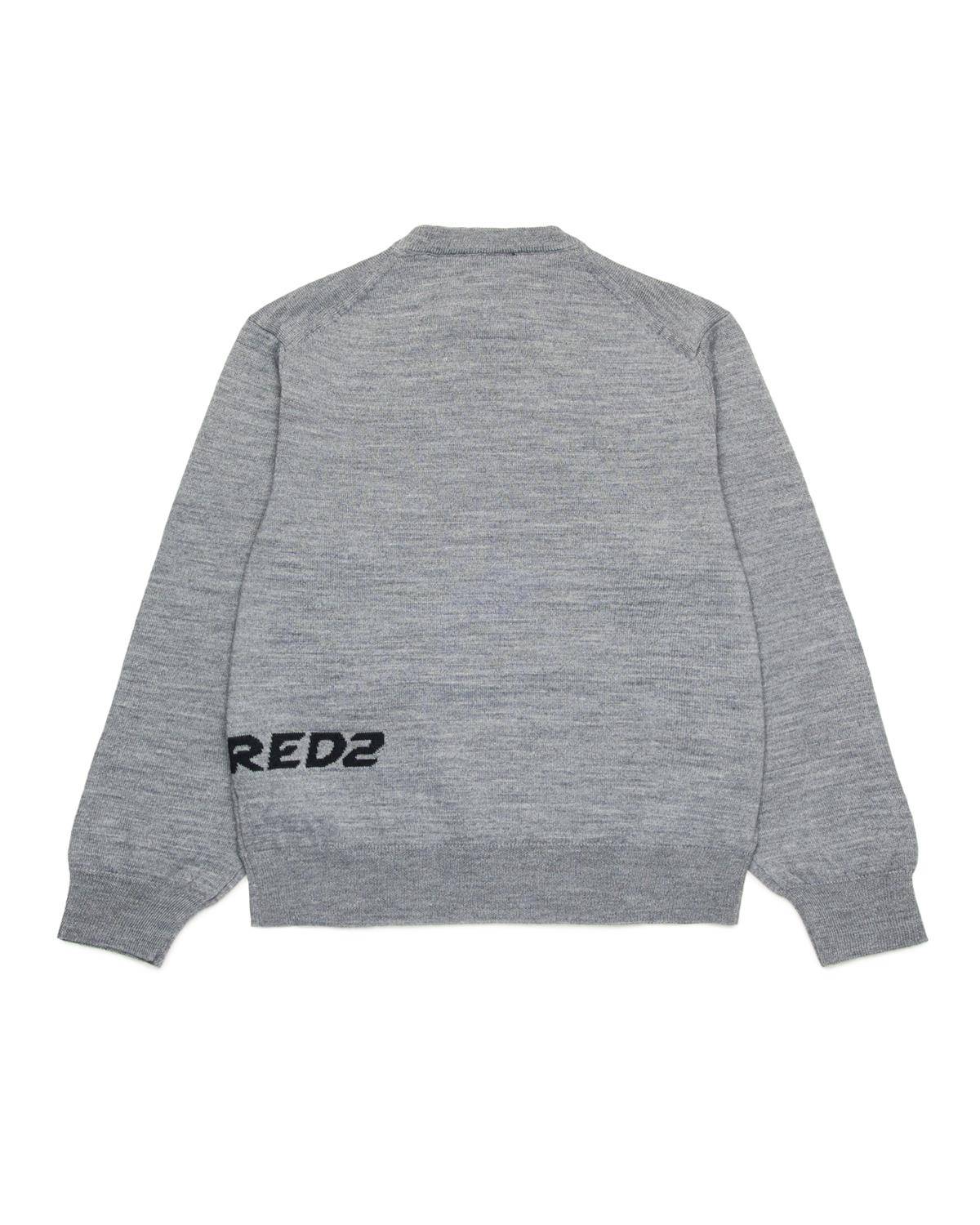 MAGLIA DSQUARED2 DQ2453 SMOKE GREY MELANGE-1