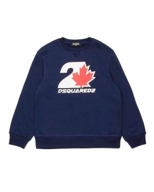 FELPA DSQUARED2 DQ2469 DRESS BLUE-mini