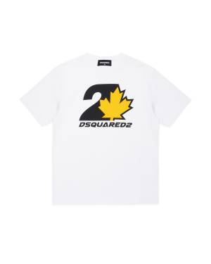 T-SHIRT DSQUARED2 DQ2471 WHITE