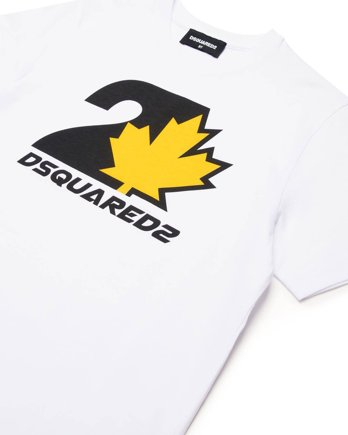 T-SHIRT DSQUARED2 DQ2471 WHITE-2