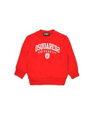 FELPA DSQUARED2 DQ2501 TOMATO RED