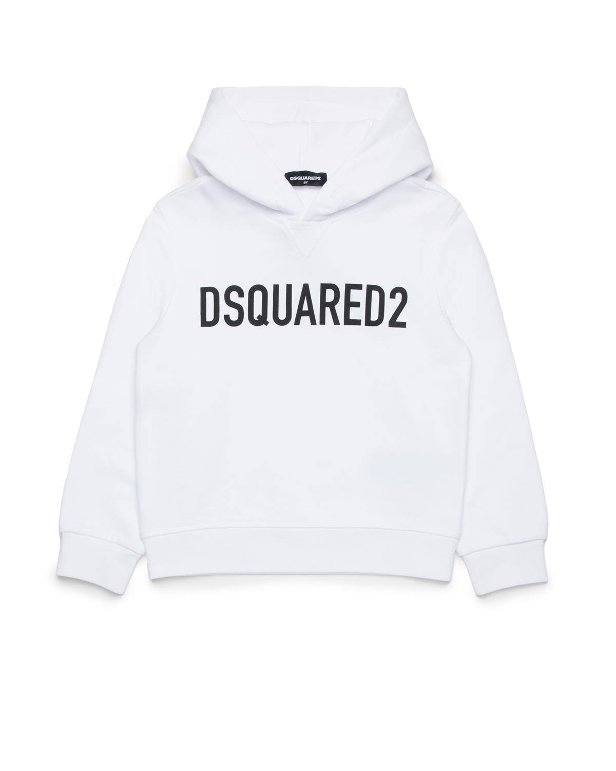 FELPA DSQUARED2 DQ2613 WHITE