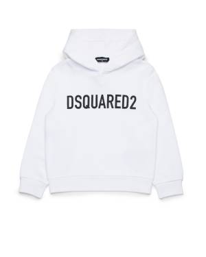 FELPA DSQUARED2 DQ2613 WHITE